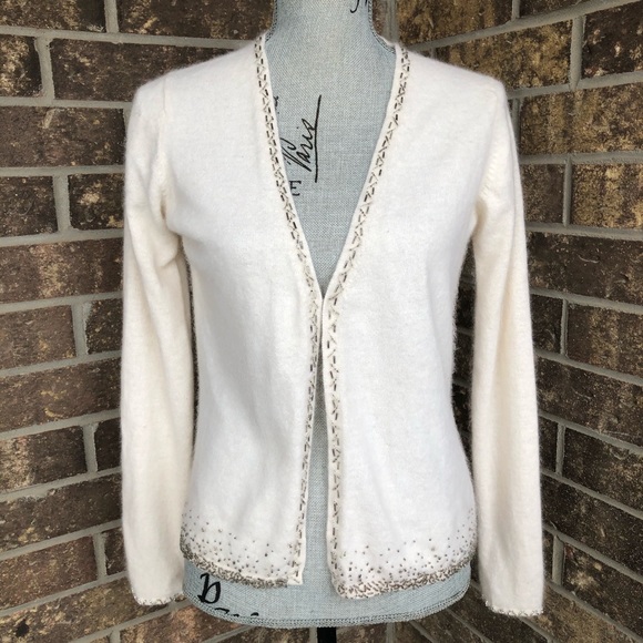 Evening Haze Sweaters - Evening Haze Wool, Cashwool, Angora Cardigan